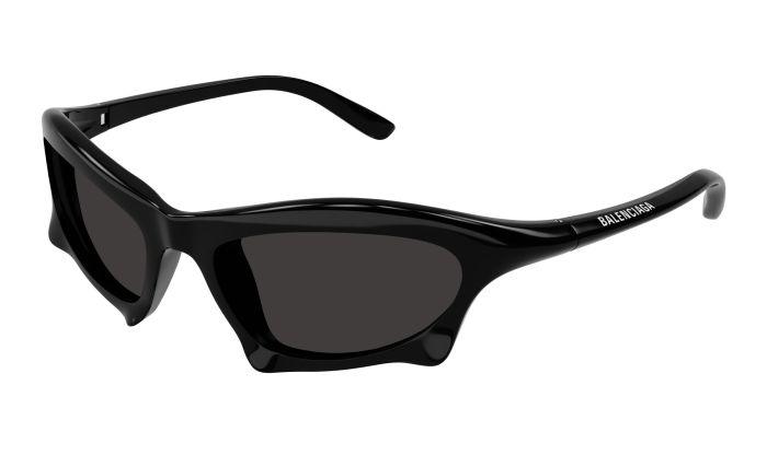 Balenciaga BB0229S 001 59 Wrap Sunglasses - ModaBlvck