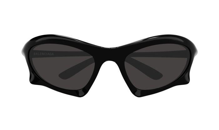 Balenciaga BB0229S 001 59 Wrap Sunglasses - ModaBlvck