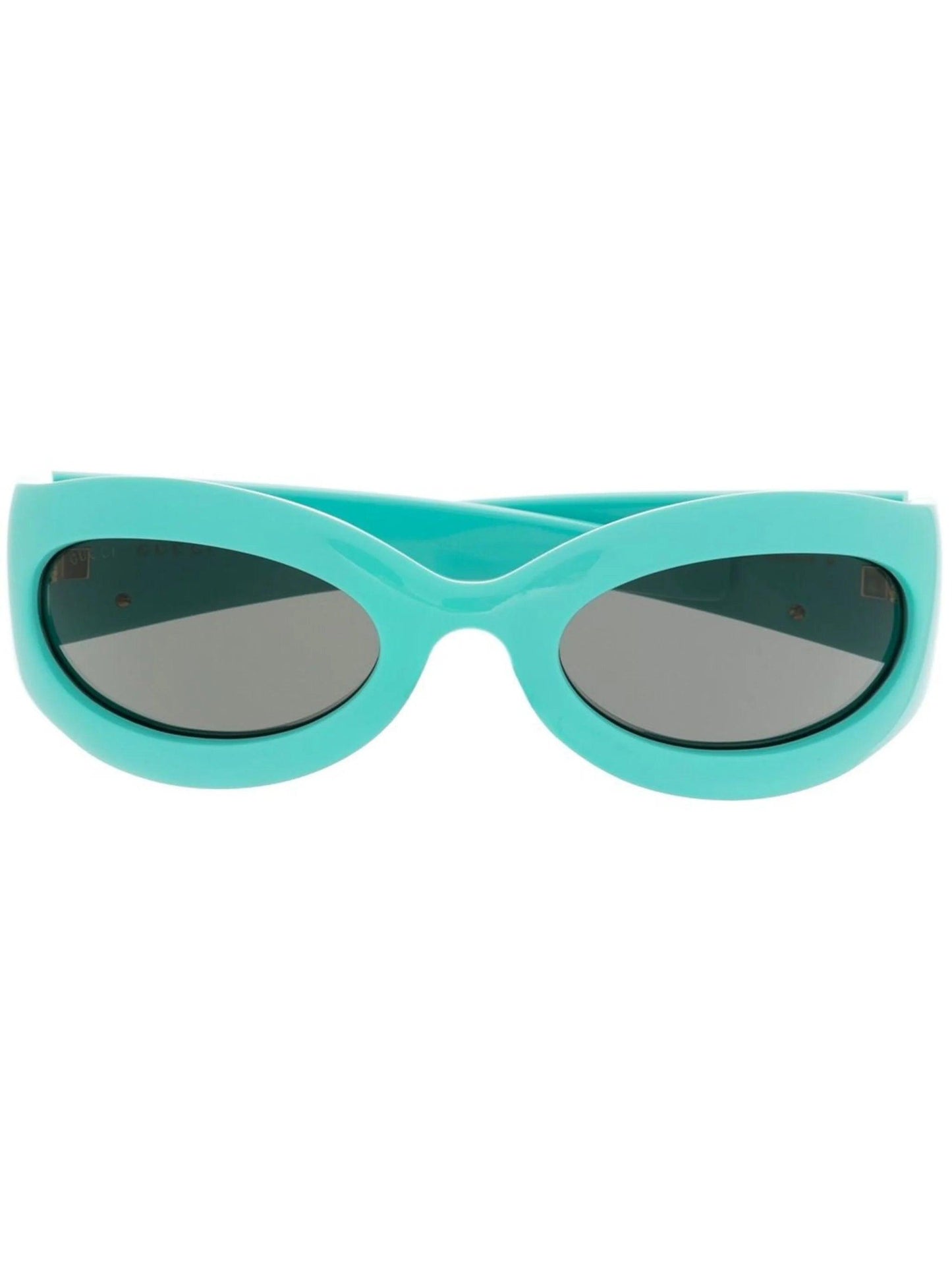 Gucci GG1247S Oval Sunglasses in Light-Blue - ModaBlvck
