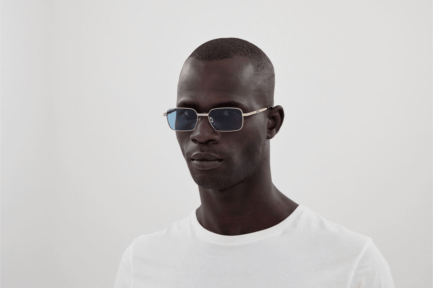 Gucci Sunglasses GG1495S 003 Gold Blue - ModaBlvck