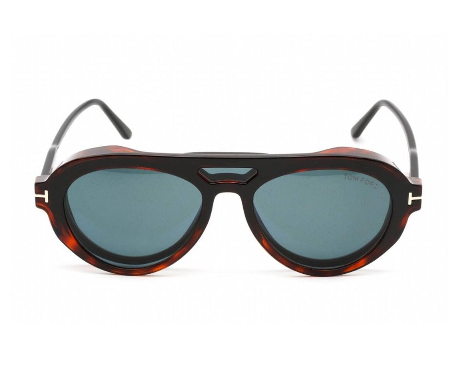 Tom Ford FT5760 Blue Light Block Pilot Men's Sunglasses – ModaBlvck