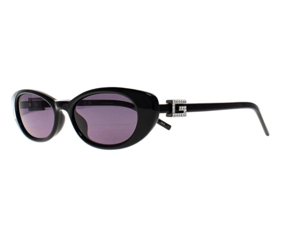 Gucci Sunglasses GG1680S 002 Black with Silver Crystal Stud Detail