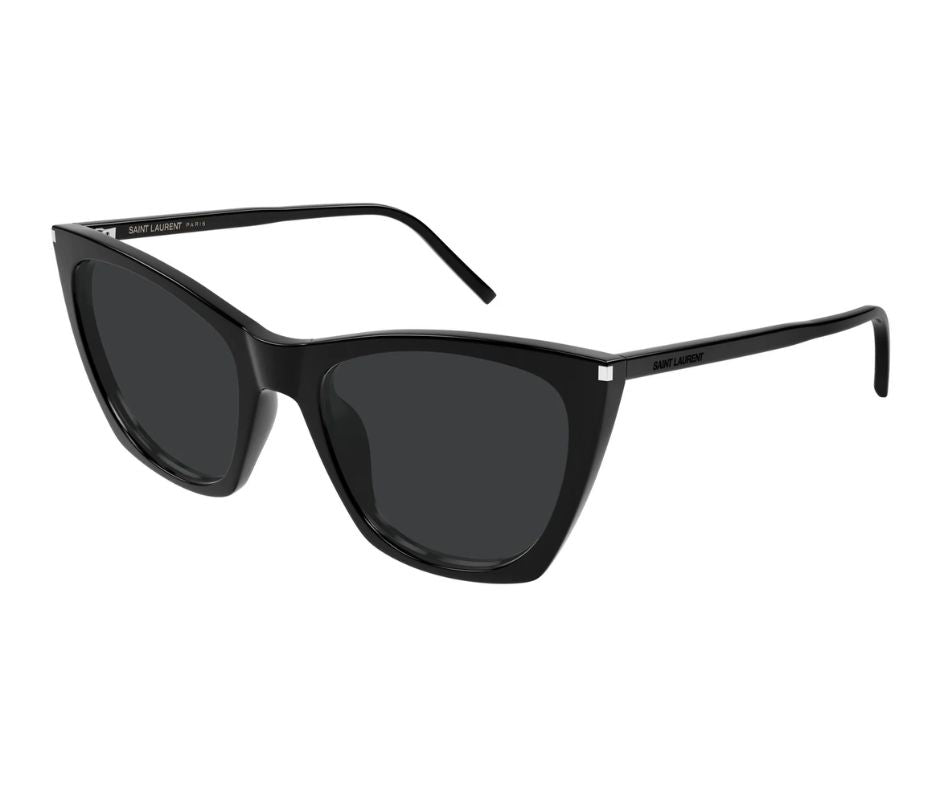 Saint Laurent Sunglasses SL 214 Kate Thin 001 Shiny Black  display picture 1