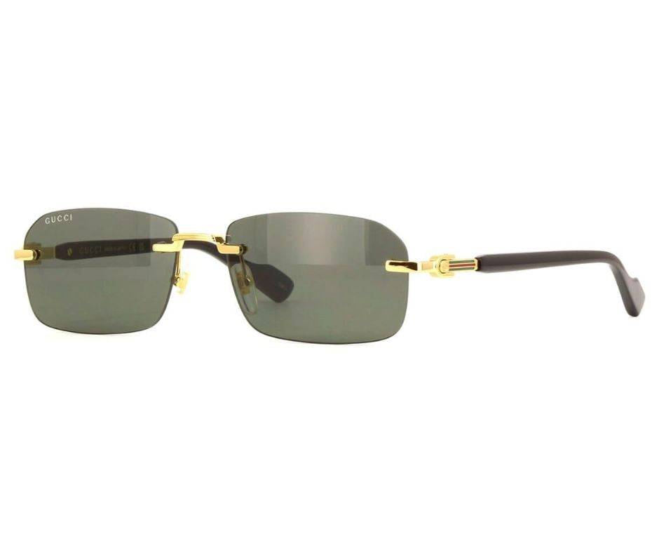 GUCCI GG1221S 001 Rectangle Sunglasses – ModaBlvck