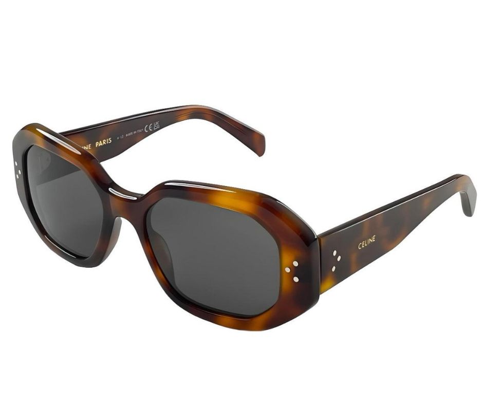Celine CL40255I Blonde Havana Sunglasses – ModaBlvck