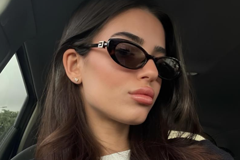 Gucci Sunglasses GG1680S 002 Black with Silver Crystal Stud Detail Gray