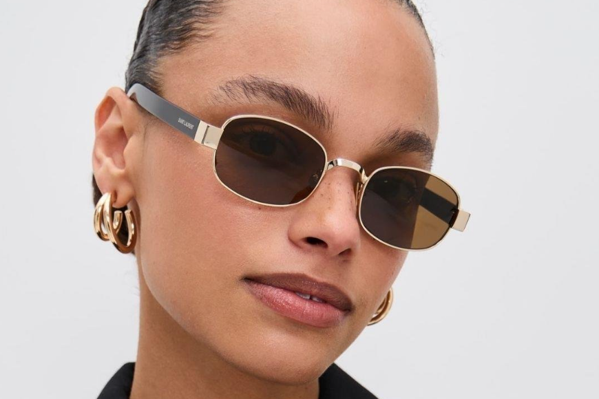 Buy NEW Yves Saint SL-Laurent 706-001 Sunglasses 53mm at best