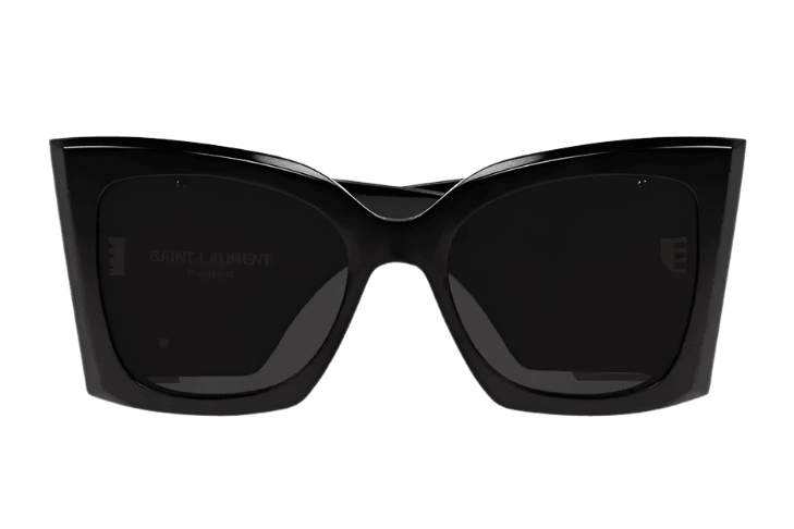 Saint Laurent SL M119 BLAZE-001 Black Gold Sunglasses - ModaBlvck