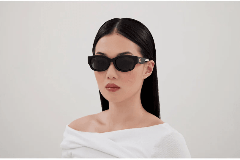 Buy Gucci GG1667SK 001 Black with Ivory at best price – ModaBlvck