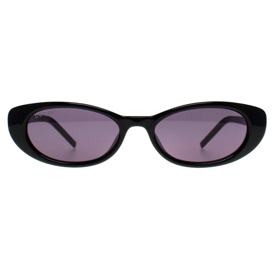 Gucci Sunglasses GG1680S 002 Black with Silver Crystal Stud Detail Gray