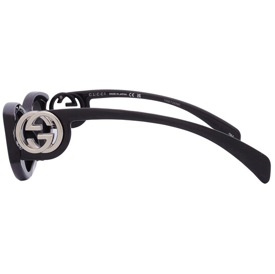 Gucci GG1691S 001 Women's Black/Grey Cat-Eye Sunglasses 54mm