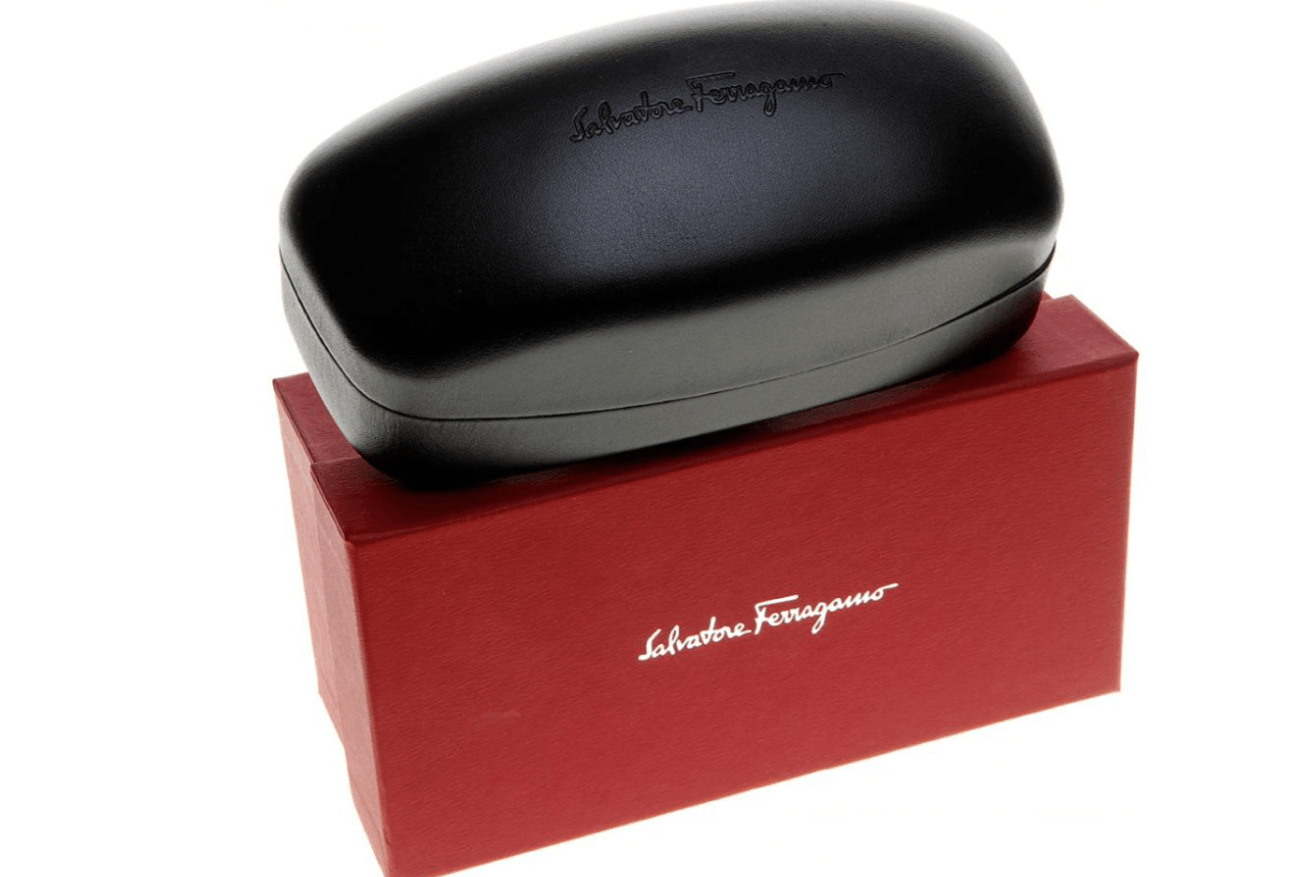 Salvatore Ferragamo SF244S 787 Rose gold Metal Sunglasses Wine Rose Gradient - ModaBlvck