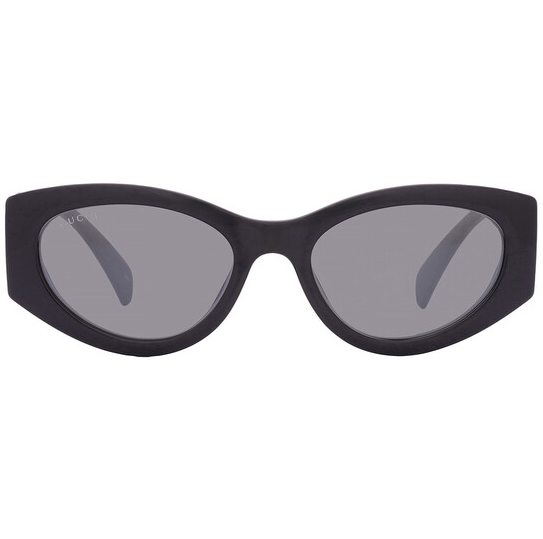 Gucci GG1691S 001 Women's Black/Grey Cat-Eye Sunglasses 54mm