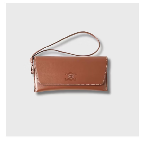 Celine TRIOMPHE CL 40308U 01A Shiny Black/Grey Geometric Women's Sunglasses