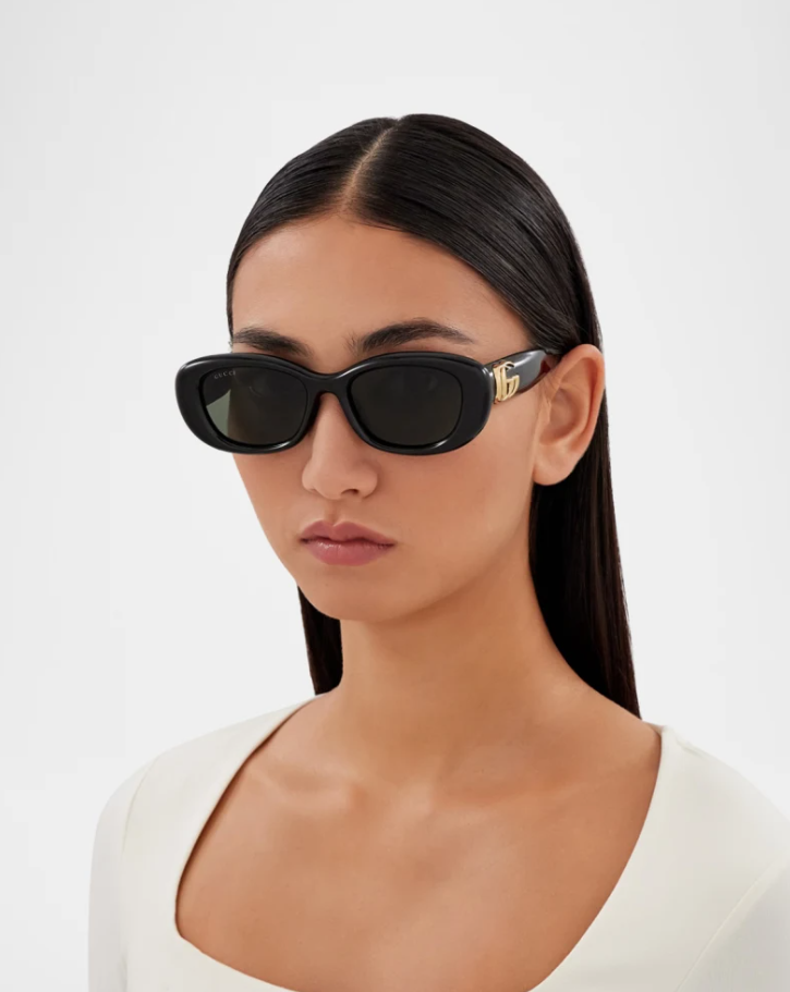 NEW Gucci GG1829SK-001 Sunglasses 53mm 100% Authentic