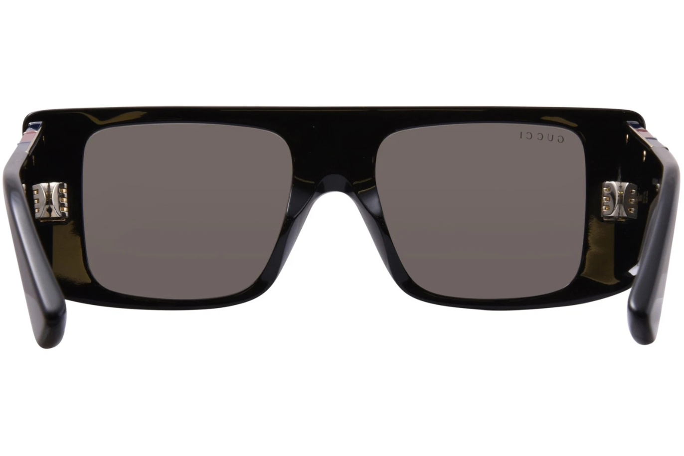 Gucci GG1888S 001 Sunglasses Men's Black/Brown Lenses Rectangle Shape 50mm