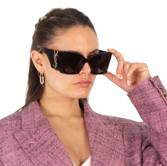 NEW Yves Saint Laurent SL-M119-BLAZE-001 Sunglasses 54mm