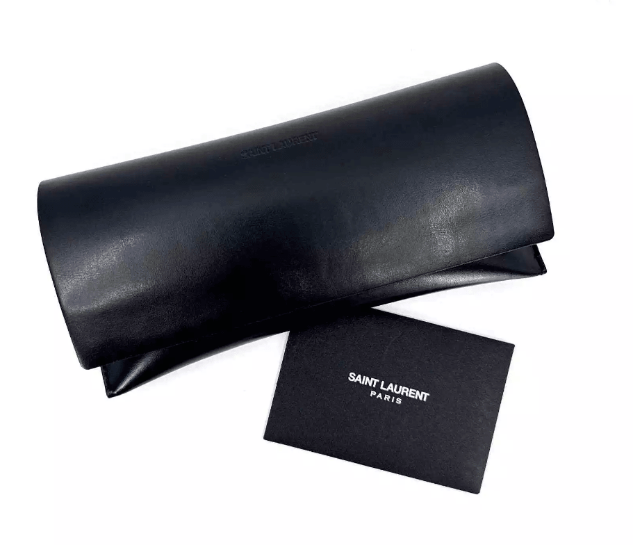 Saint Laurent Sl181 LOULOU 006 Havana Heart Sunglasses Authentic - ModaBlvck