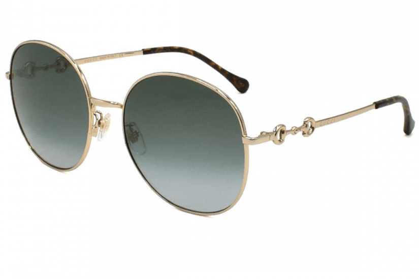 Gucci Sunglasses Woman Gold GG0881SA-001 - ModaBlvck