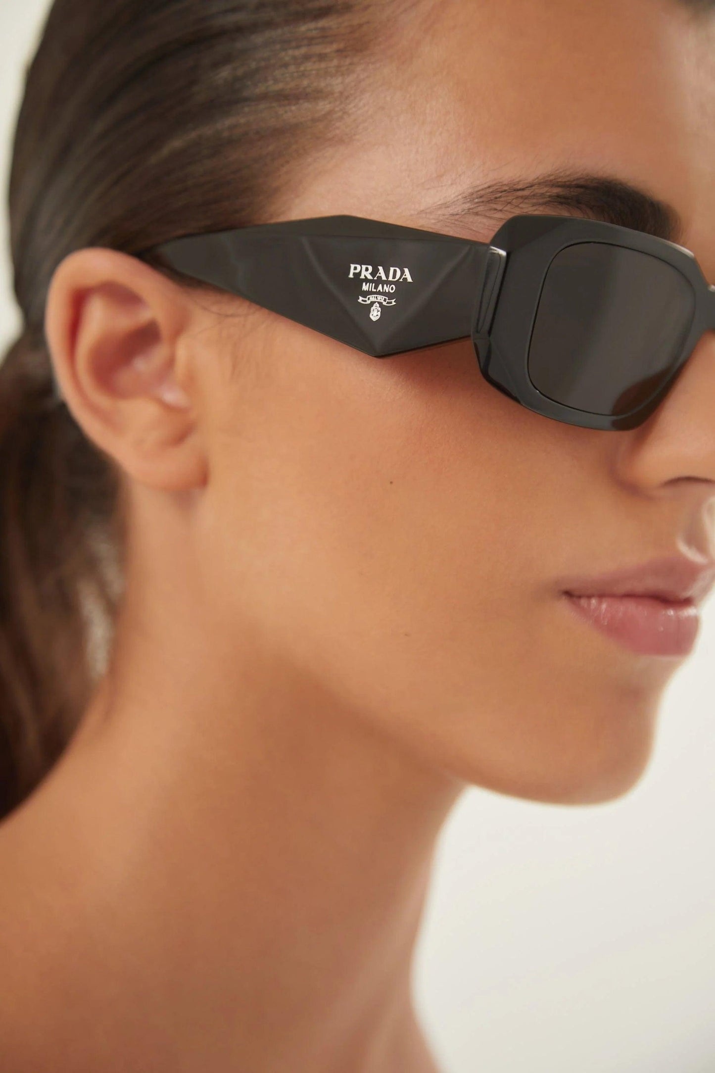 Prada PR 17WS 1AB5S0 Black Sunglasses - ModaBlvck