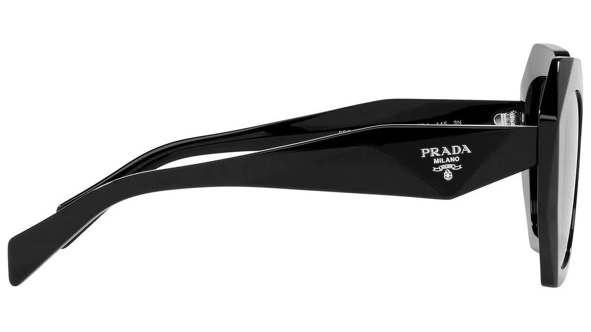 Prada PR 16WS Black Geometric Sunglasses - ModaBlvck