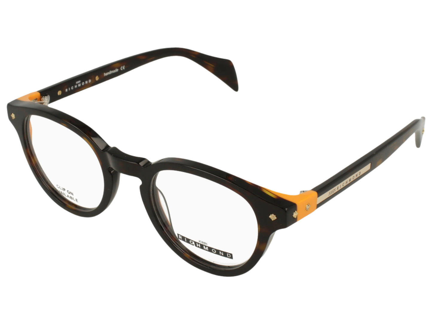 John Richmond Round Tortoise Optical Glasses
