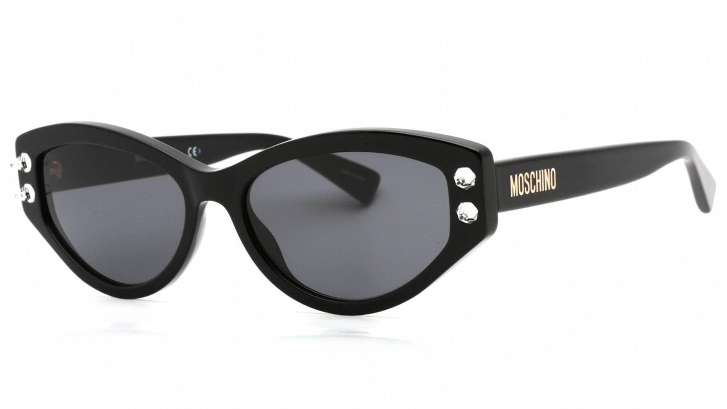 Moschino MOS109/S Women's Sunglasses Black - ModaBlvck