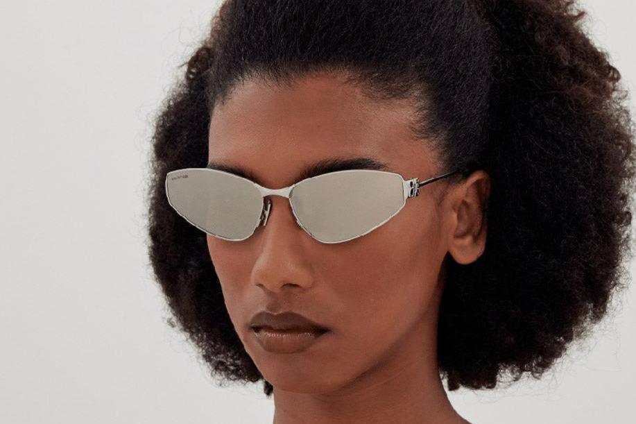 Balenciaga BB0335S 006 65 - Silver - ModaBlvck