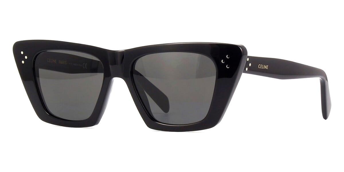 Celine CL41468 Black Edge Cat Eye Sunglasses - ModaBlvck