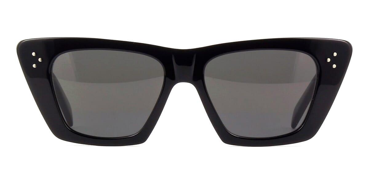 Celine CL41468 Black Edge Cat Eye Sunglasses - ModaBlvck