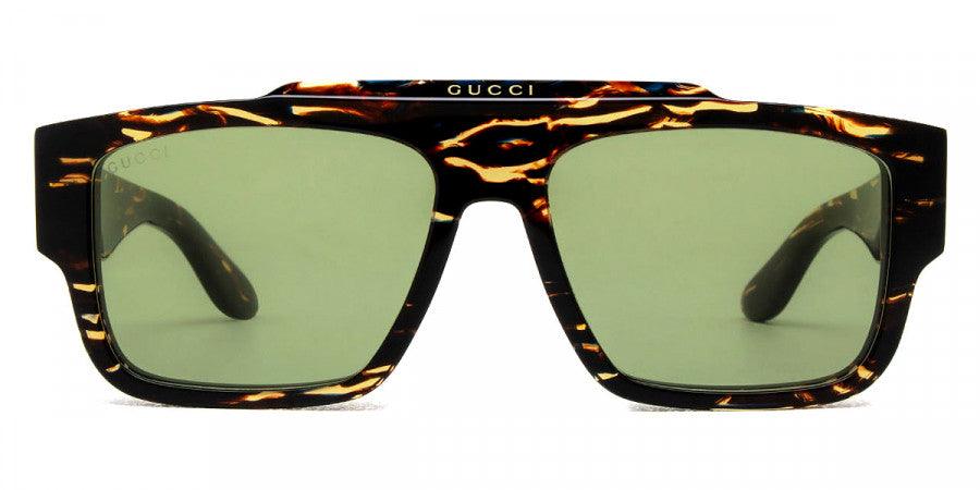 Gucci GG1460S 002 56 - Havana - ModaBlvck