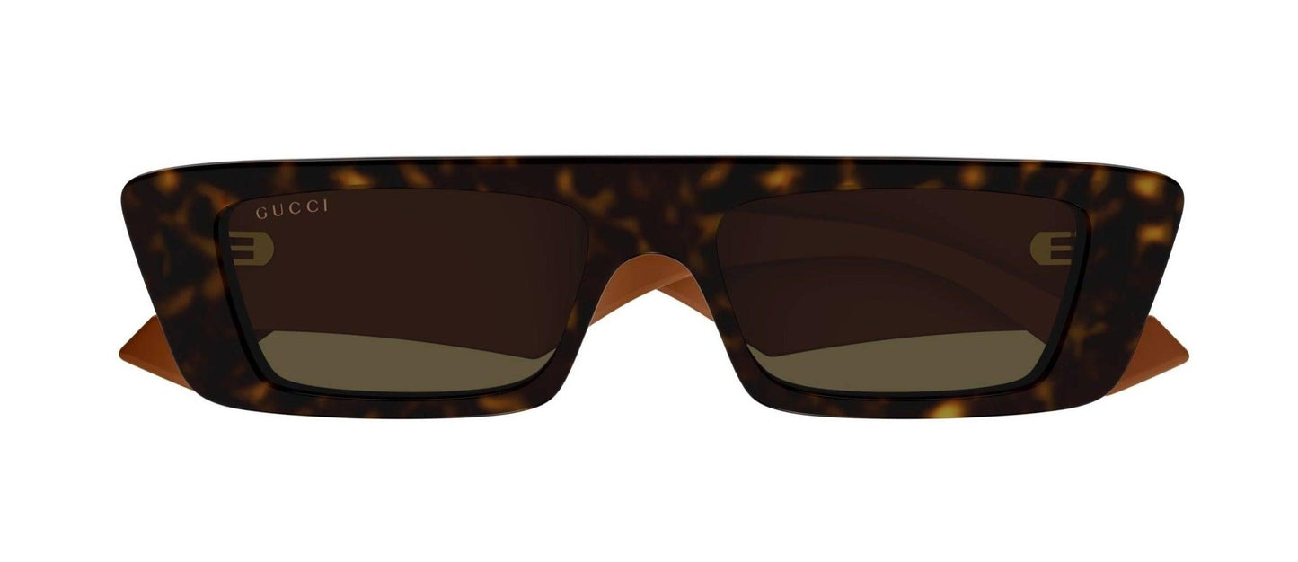 GUCCI GG1331S SLIM BROWN SUNGLASSES - ModaBlvck