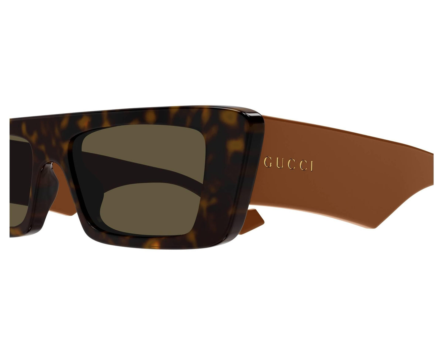 GUCCI GG1331S SLIM BROWN SUNGLASSES - ModaBlvck