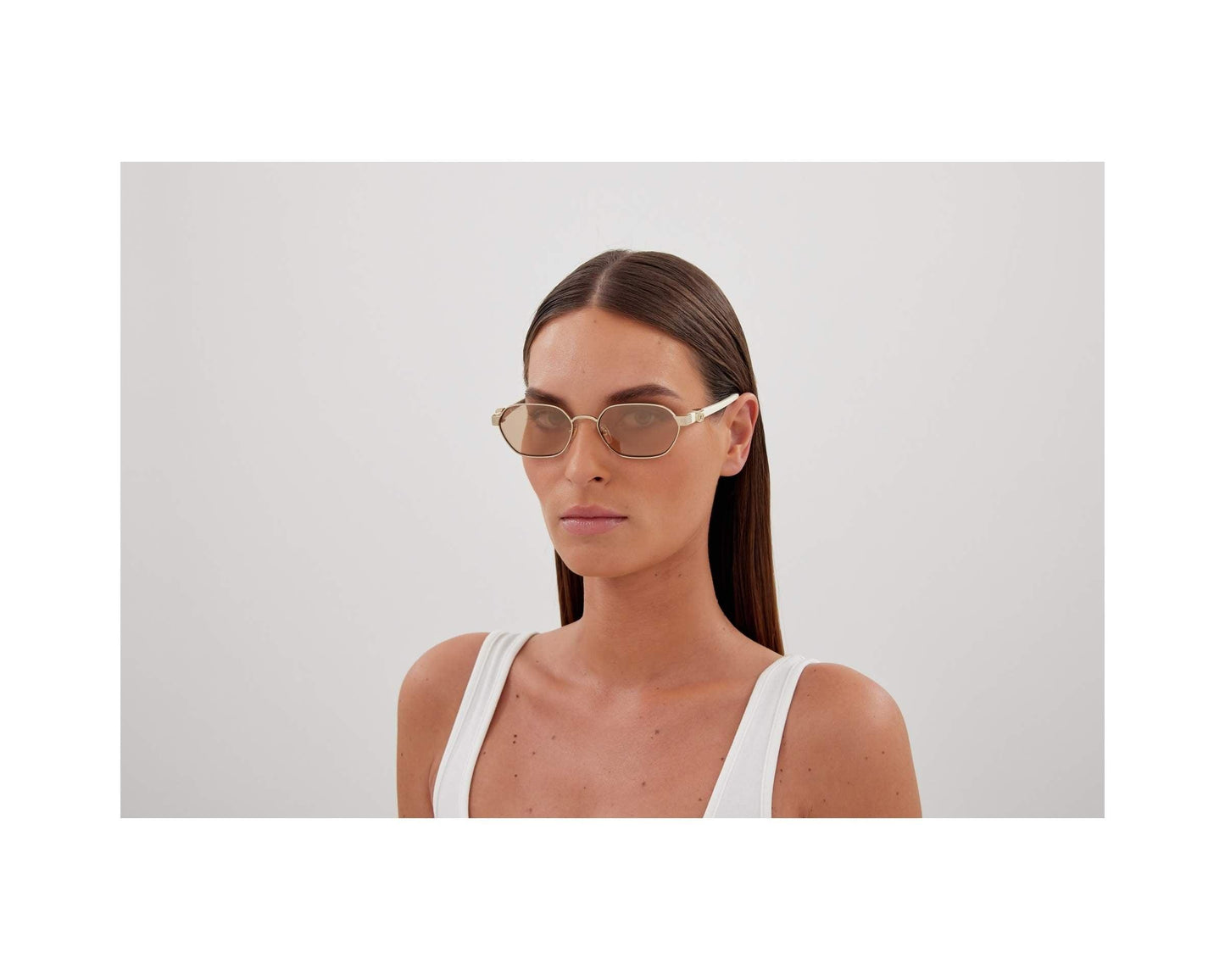 Gucci GG1593S 002 56 Gold/Ivory - ModaBlvck