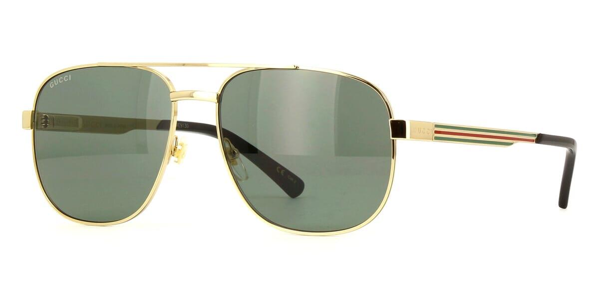 Gucci GG1223S 002 Pilot Sunglasses - ModaBlvck