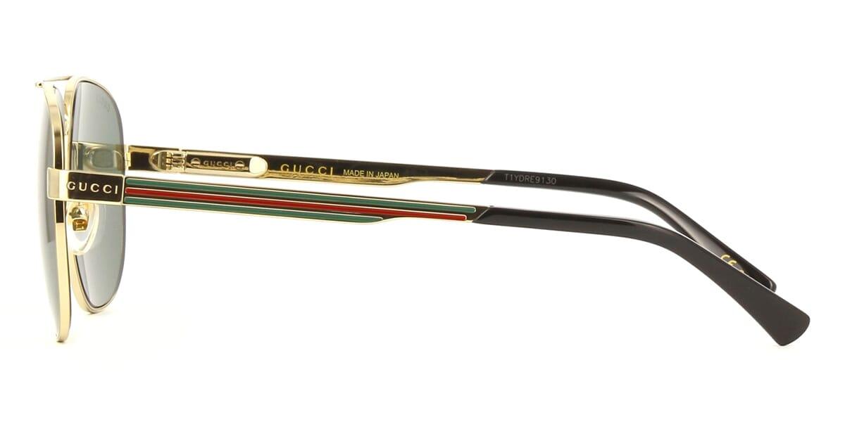 Gucci GG1223S 002 Pilot Sunglasses - ModaBlvck