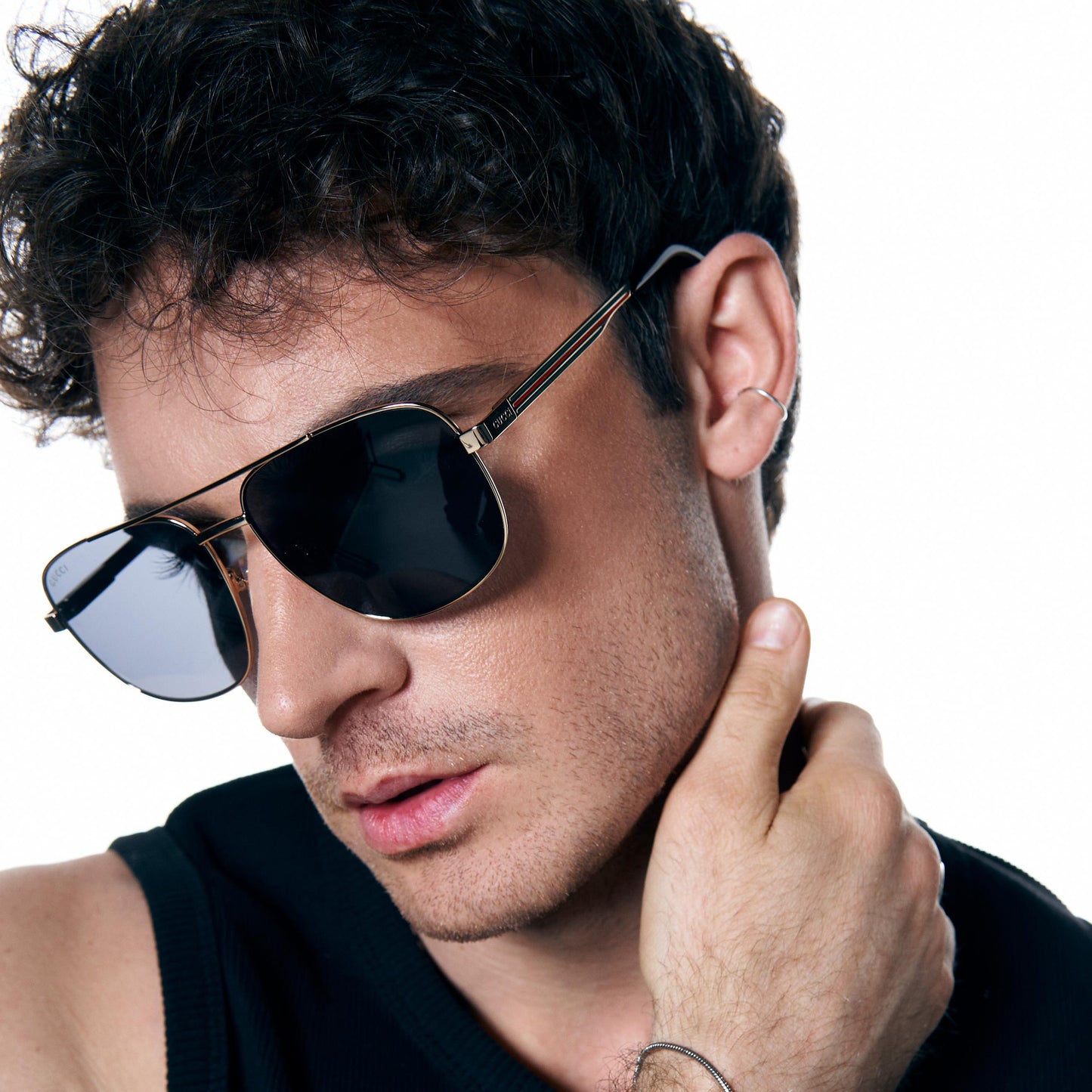 Gucci GG1223S 002 Pilot Sunglasses