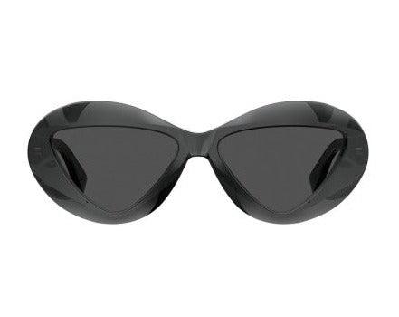 Moschino MOS076/S Women’s Grey Sunglasses - ModaBlvck
