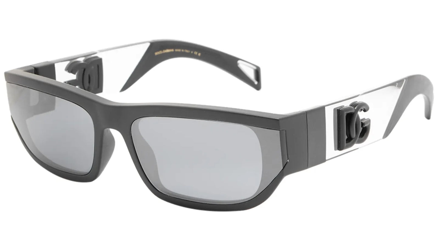 Dolce & Gabbana DG6172 Black Rubber Sunglasses
