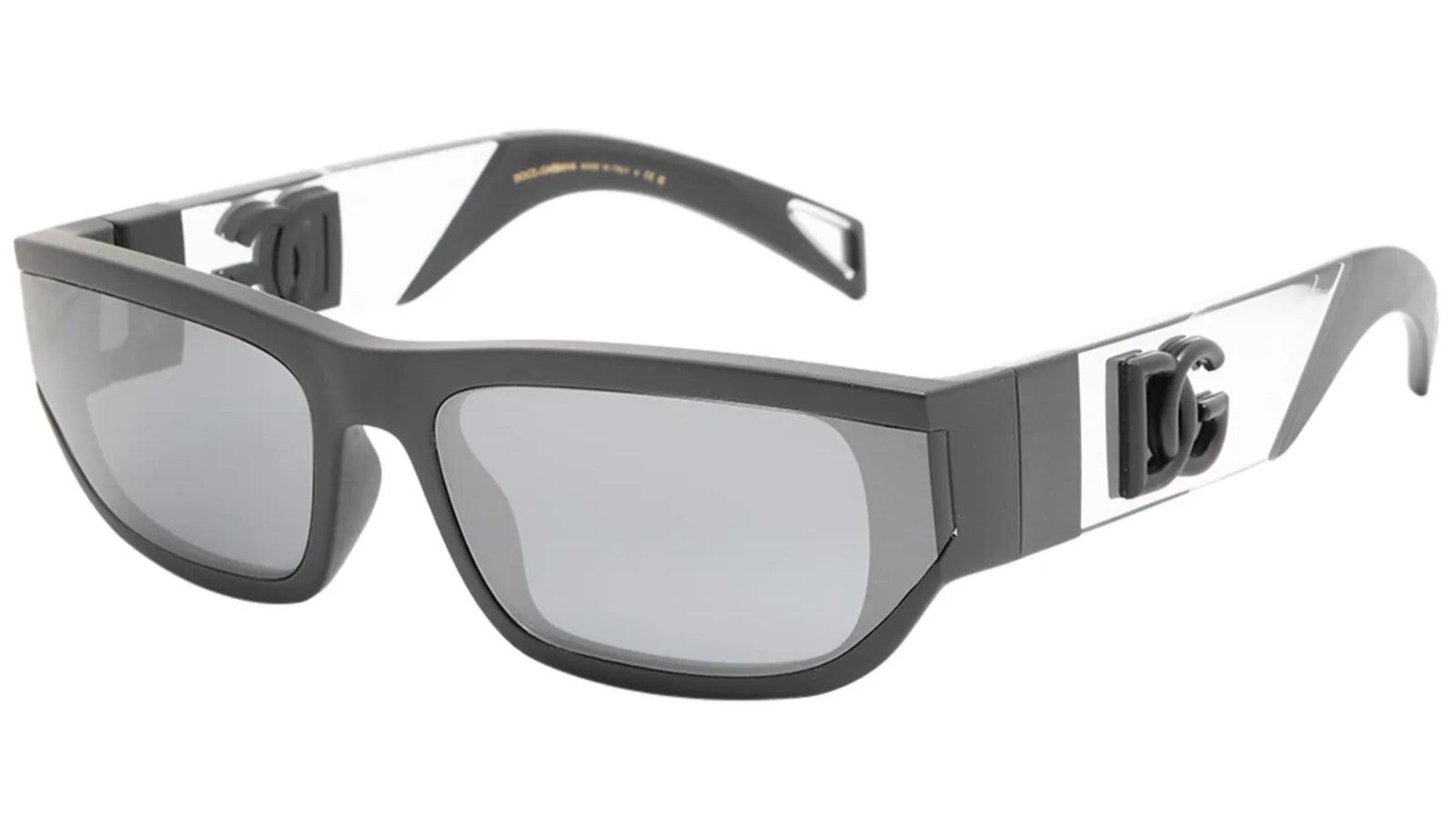 Dolce & Gabbana DG6172 Black Rubber Sunglasses - ModaBlvck