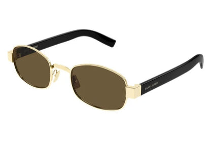 Saint Laurent SL 706 Gold Brown Sunglasses