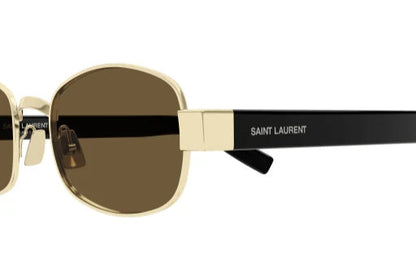 Saint Laurent SL 706 Gold Brown Sunglasses