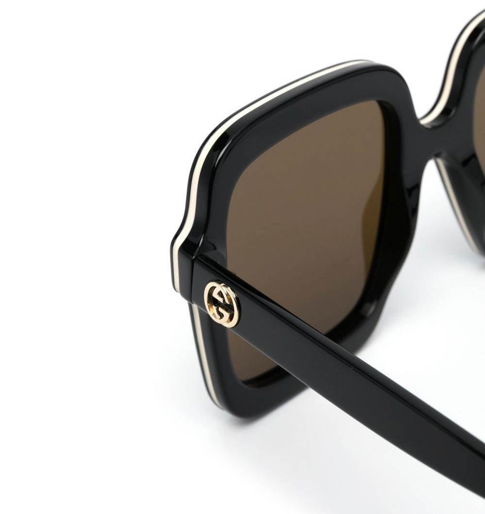GUCCIサングラス スクエア サングラス ・ブラック | GUCCI公式