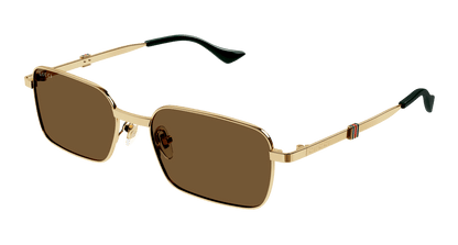 Sunglasses Gucci Web GG1495S 002 56-18 Gold