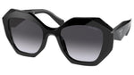 Prada PR 16WS Black Geometric Sunglasses - ModaBlvck