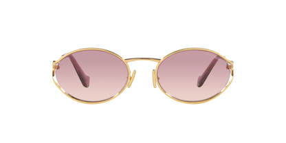 Sunglasses Miu Miu Logo MU 52YS 5AK06S 54-21 Gold