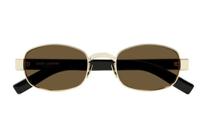Saint Laurent SL 706 Gold Brown Sunglasses