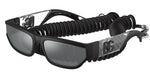Dolce & Gabbana DG6172 Black Rubber Sunglasses - ModaBlvck