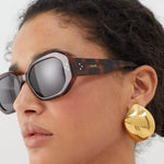 Celine CL40255I Blonde Havana Sunglasses - ModaBlvck