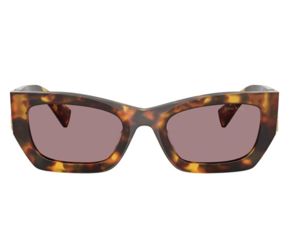 Miu Miu MU 09WS 14L20 Havana Sunglasses